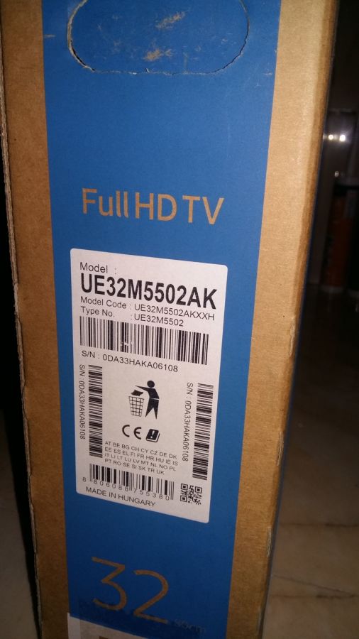 Новый телевизор Samsung UE32M5502AK