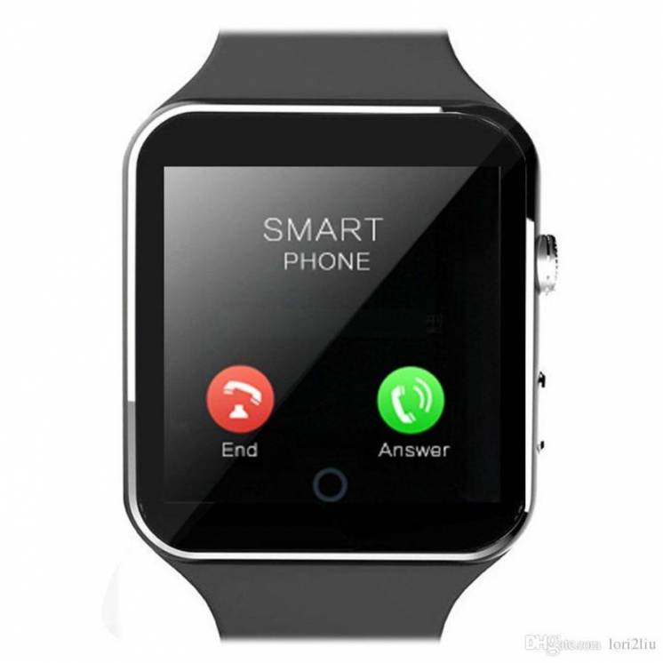 Спортивные X6 Смарт часы телефон с камерой/сим карта/ Bluetooth