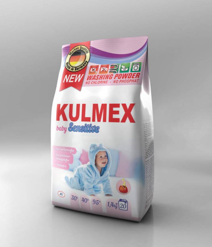 Порошок для дитячих речей Kulmex 1,4 кг.