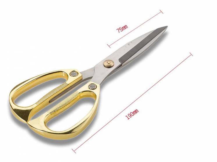 Ножницы для рукоделия , ножницы канцелярские ( бумага ткань кожа )
