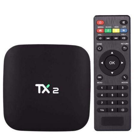 Смарт ТВ приставка TANIX TX2 2Gb + 16G Android 6.0.1 Android TV box ме