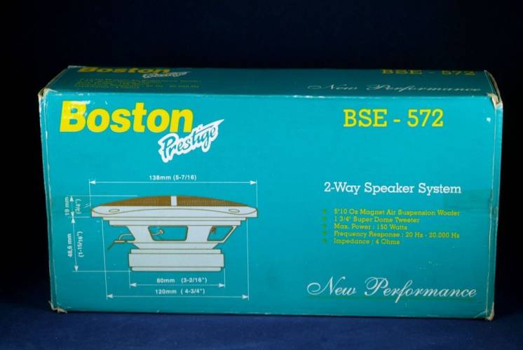 Автомобильная акустическая система Boston Prestige BSE 572.