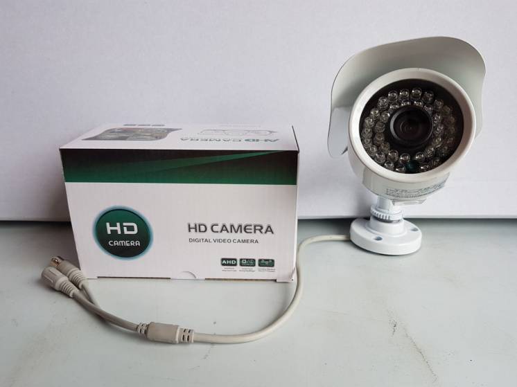 Камера видеонаблюдения YS-787 (2MP-3,6mm), уличная AHD-видеокамера, CA