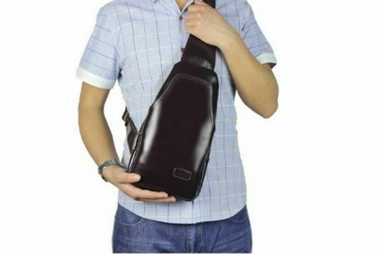 Компактный мужской рюкзак через плечо (СР-1005)