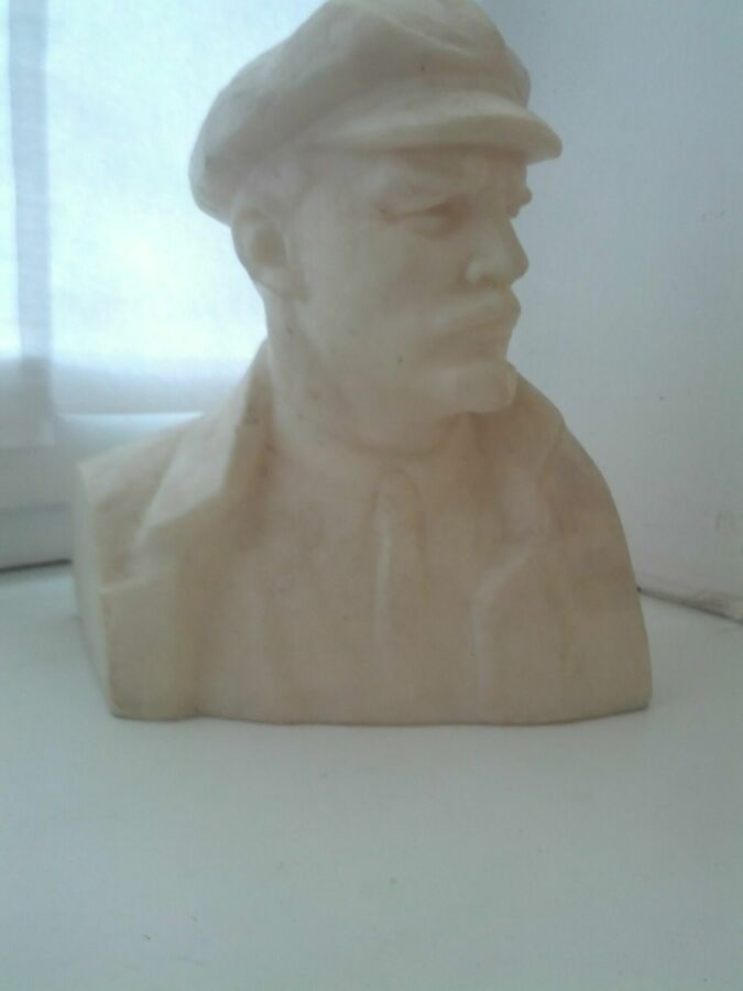 Советская статуэтка, бюст ленин ссср