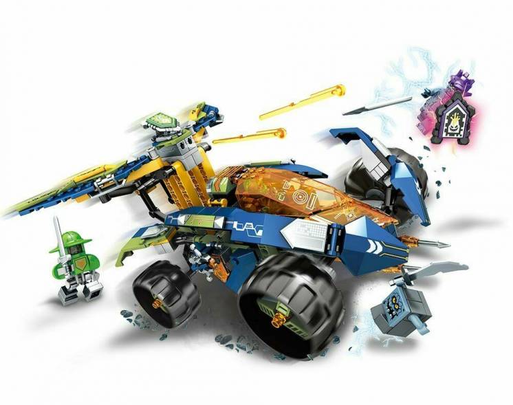 Конструктор JVToy Внедорожник Молния 430 деталей (аналог Lego). Новый!