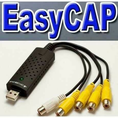 4х канальный EasyCap карта видеозахвата изикап USB2.0.Видеонаблюдение.