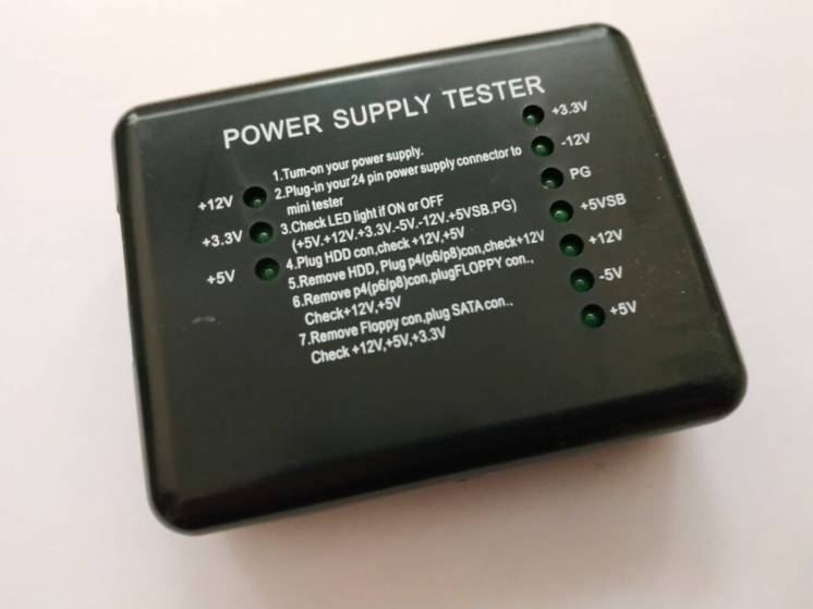 Power Supply TesterТестер блоков питания ATX, BTX, ITX