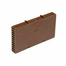 Вентиляционные коробочки 115х60х9 мм коричневая