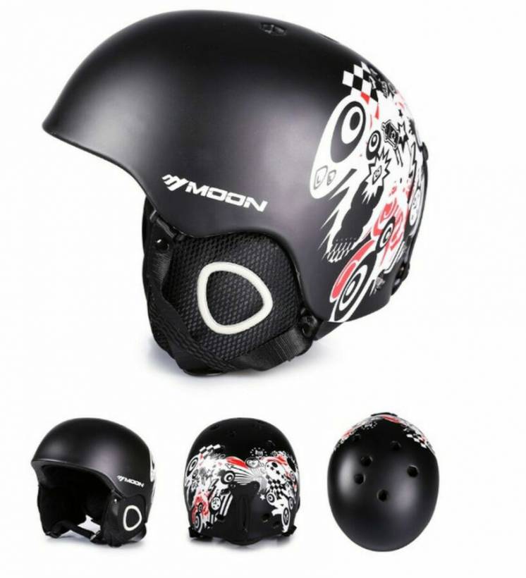 Горнолыжный шлем Moon для катания на лыжах и сноуборде (ШГ-7004)