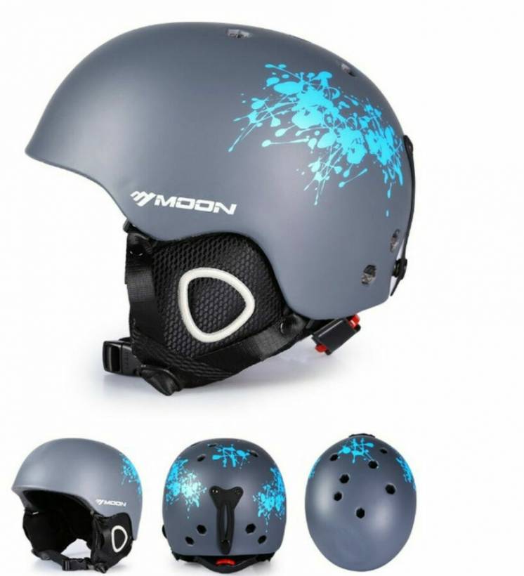 Горнолыжный шлем Moon для катания на лыжах и сноуборде (ШГ-9004)