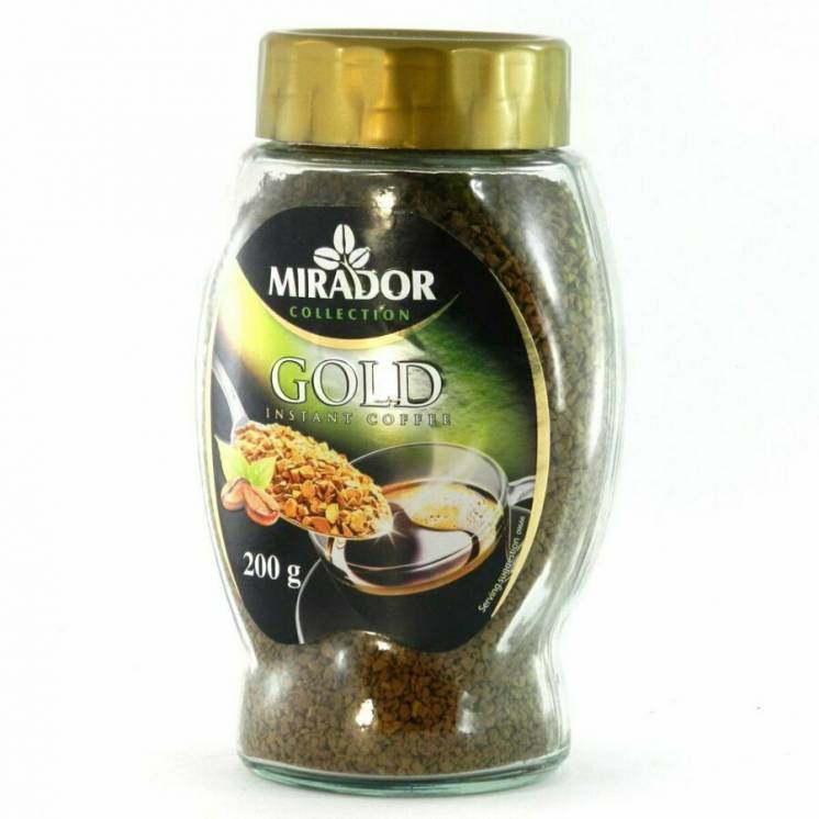 Кава розчинна Mirador collection Gold 200г