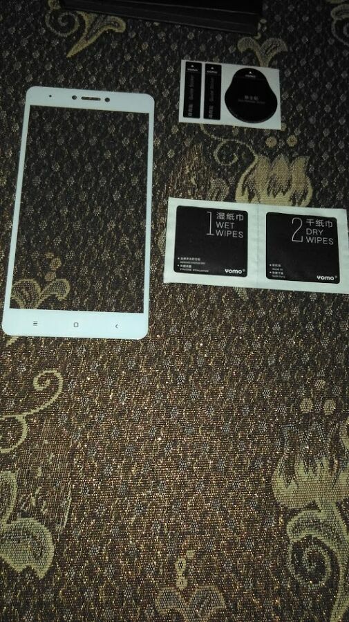 Якісне захисне скло для Xiaomi redmi note 4x в комплекті 2 штуки