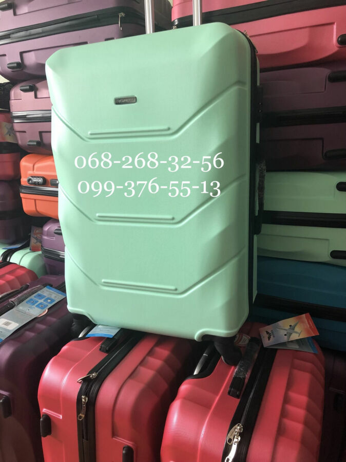 Чемодан большой валіза сумка пластиковый поликарбонат!