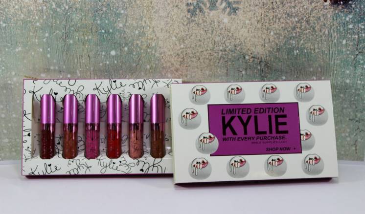 Помада Kylie Limited Edition Набор жидких матовых помад 6 штук
