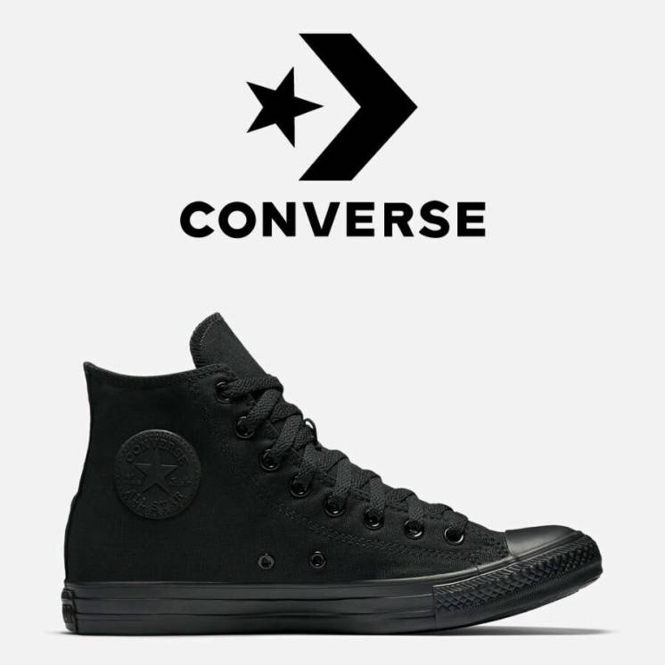 Кеды Converse All Star Оригинал Чёрные Конверсы M3310C