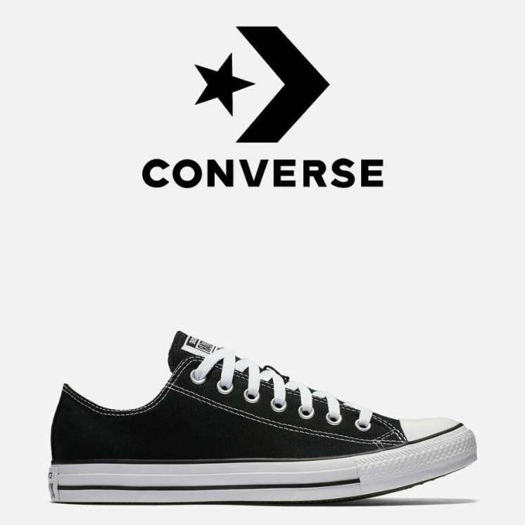 Кеды Converse All Star Оригинал Чёрные Конверсы M9166C