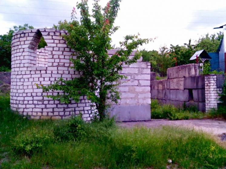 Дом в Николаеве в Терновке Вымпел коробка недострой 6 соток дача торг