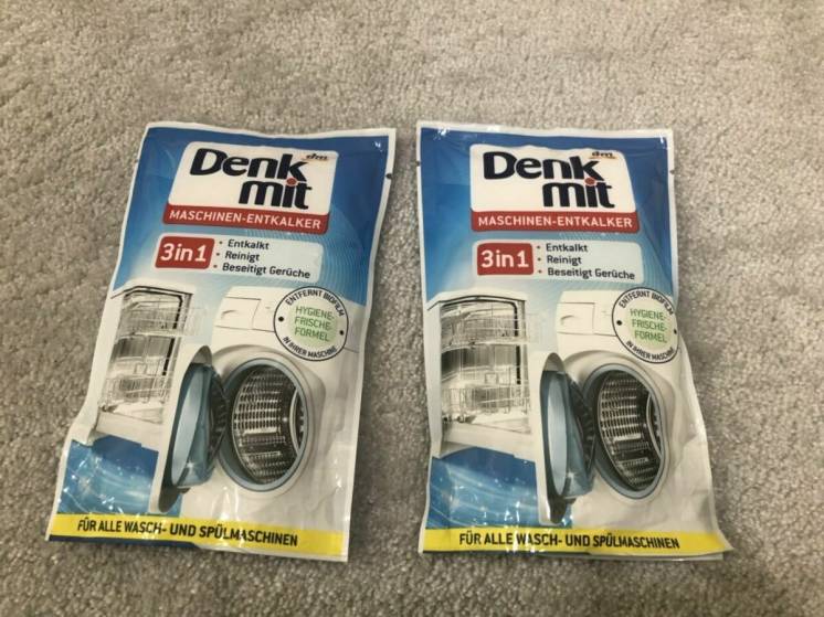 Засіб для гігієнічної чистоти пральних і посудомийних машин Denkmit