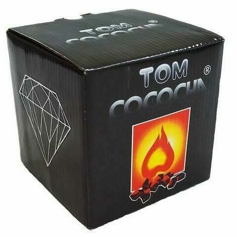 Уголь Tom Cococha Diamond 1кг в индивидуальной упаковке в ДымЛюкс