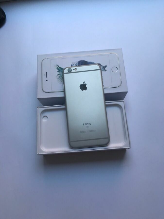 Гарантия! Apple iPhone 6S, 16GB, Silver, Neverlock, Магазин!