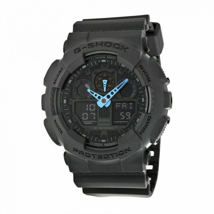 Часы мужские Casio G-Shock GA-100C-8ACR Оригинал Касио Джи Шок