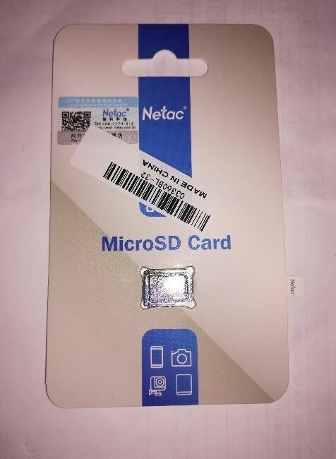 Netac microSDHC 32GB Class 10 UHS-1Netac microSDHC 32GB Class 10 UHS-1