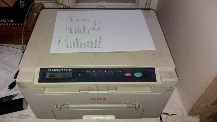Лазерное МФУ Xerox WorkCentre 3119 (принтер-сканер-копир)