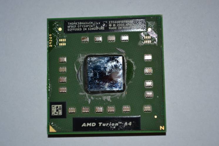 Процессор для ноутбука AMD Turion 64 MK-38 2.2Ghz