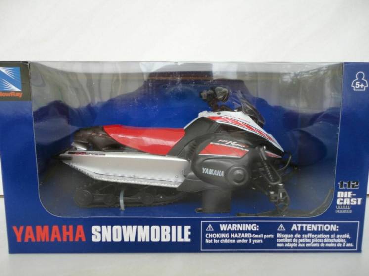Модель снігохід 1:12 Yamaha New Ray мотоцикл іграшка квадроцикл мото