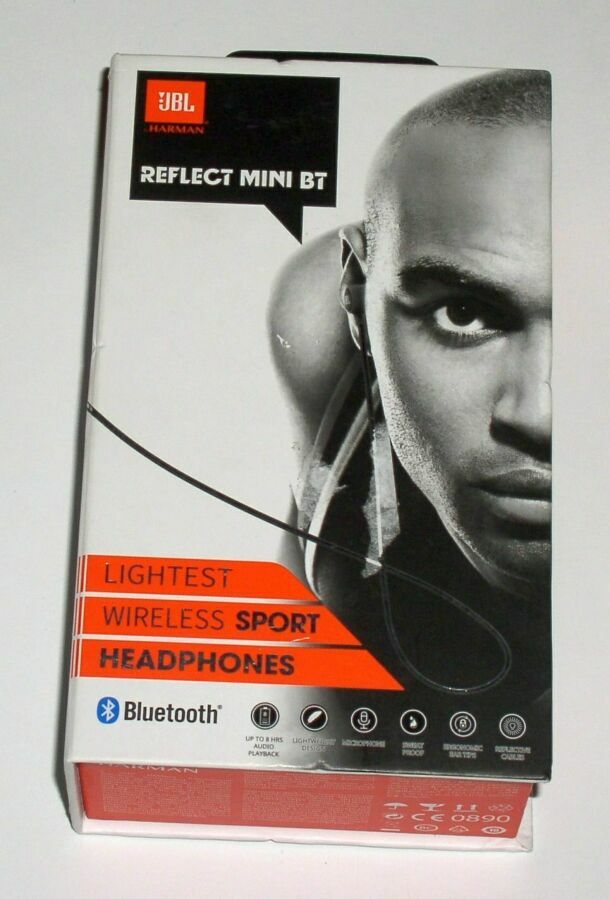 JBL Reflect Mini ВТ Bluetooth наушники гарнитура. Новые.