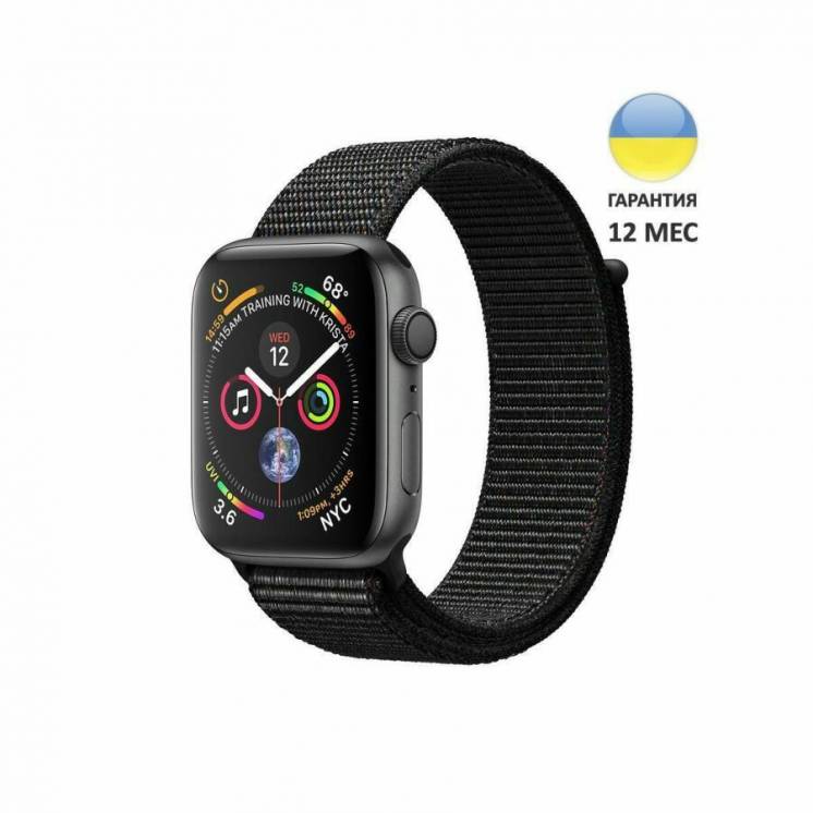 Смарт-часы Apple Watch Series 4 44mm Space Grey Loop (MU6E2)