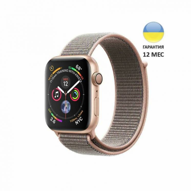 Смарт-часы Apple Watch Series 4 40mm Gold Aluminium Case with Pink San