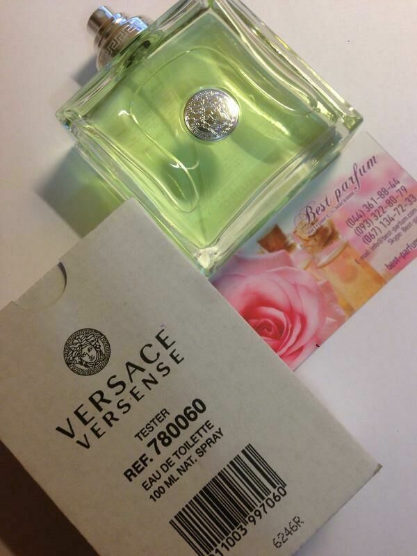 Versace versense туалетная вода 100 ml тестер оригинал италия