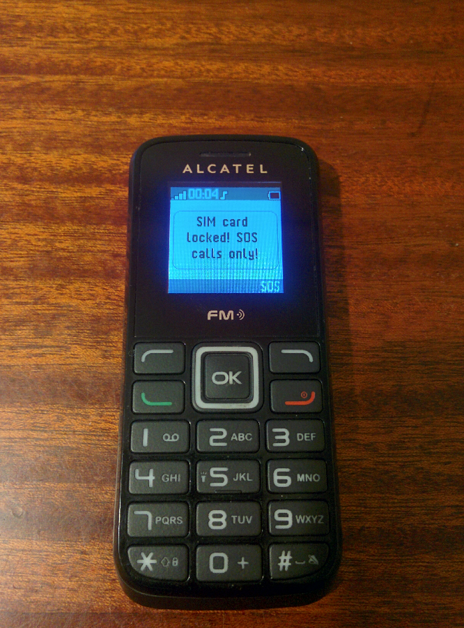 Телефон Alcatel 1010X