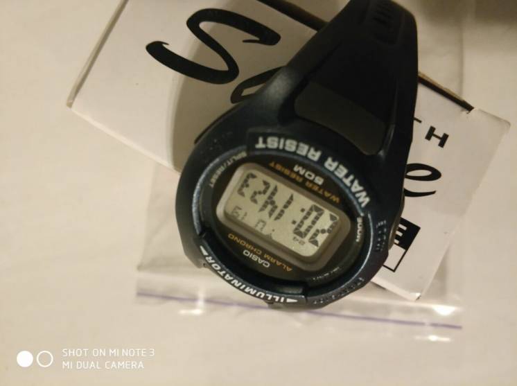 Продам часы Casio W-43H