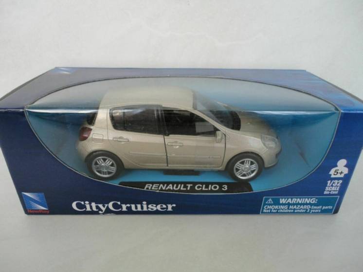 Авто машинка игрушка RENAULT CLIO 3 1:32 New Ray автомобиль модель