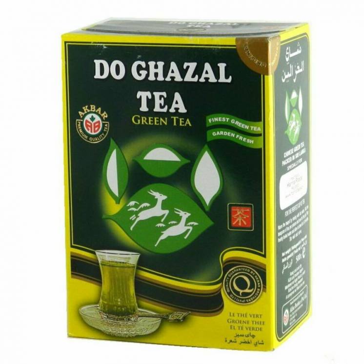 Чай зеленый Akbar листовой 500г
