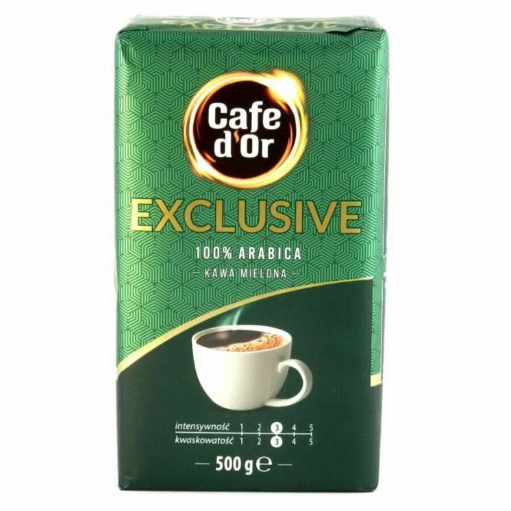 Кофе Cafe dOr exclusive 0.5кг