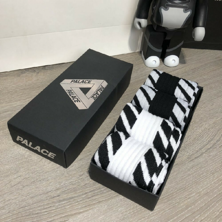 Носки Socks Palace x Off White Pack 4 Black/White