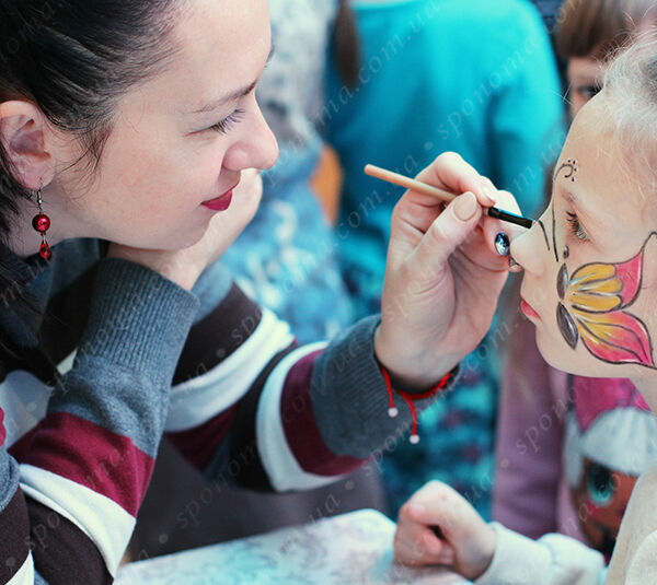 Аквагрим, роспись по лицам на детский праздник