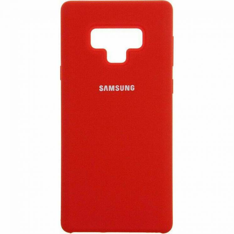 Чехол Silicone Case for Samsung Note 9 Red