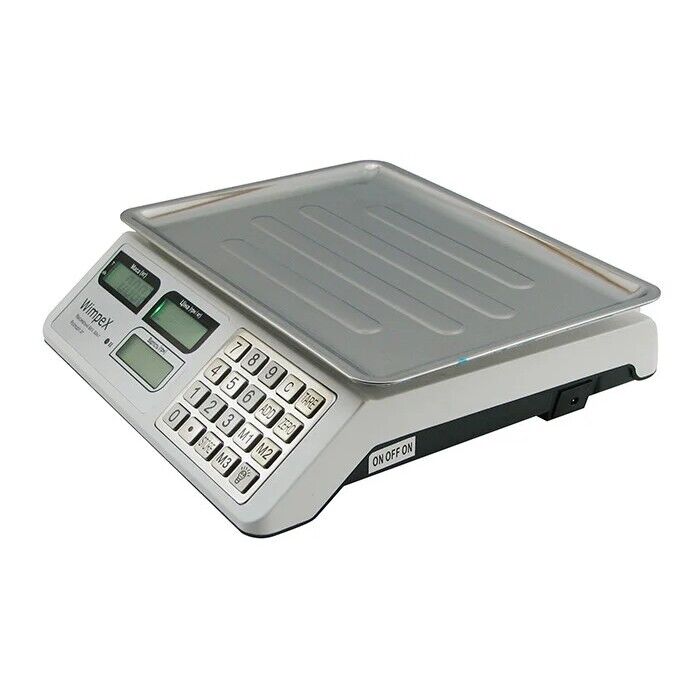 Весы торговые электронные со счетчиком цены на 50 кг WX 5004 Wimpex с