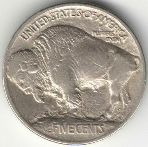 США 5 центов 1913, Buffalo Nickel, Филадельфия, Хороший сохран! Редко!