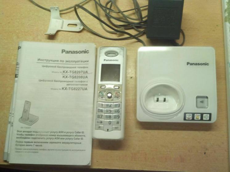 Телефон Panasonic Kx-tg8207ua цифровой беспроводной.
