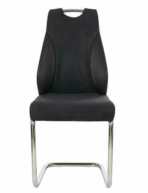 Дизайнерский мягкий стул S-103-1 черный