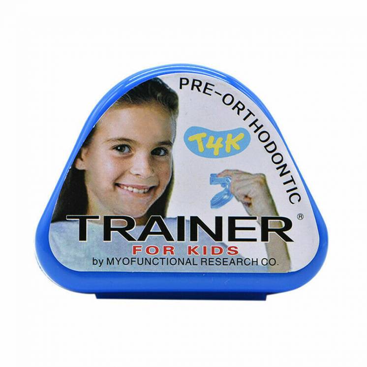 T4K Трейнер для выравнивания зубов для детей красный или синий Т4К Кап
