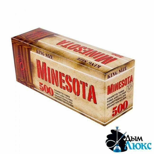 Гильзы для сигарет Minesota 500 шт в ДымЛюкс