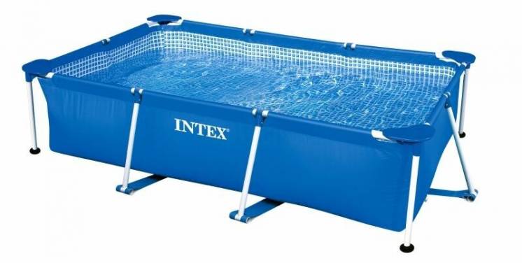 Каркасный прямоугольный бассейн 260-160-65 см Intex 28271