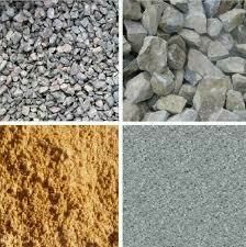 Шлак, граншлак, песок, щебень, цемент